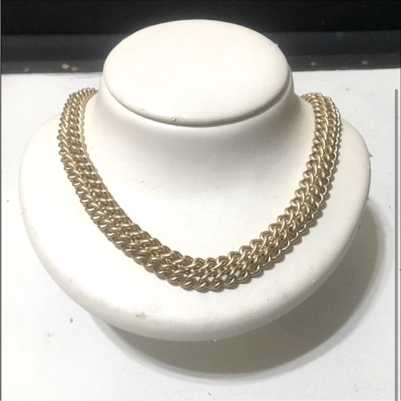 MADEWELL THICK BRAIDED CHAIN NECKLACE 19” NWOT - Picture 3 of 4